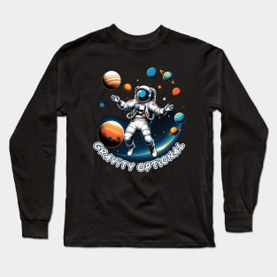 Gravity is Optional Long Sleeve T-Shirt